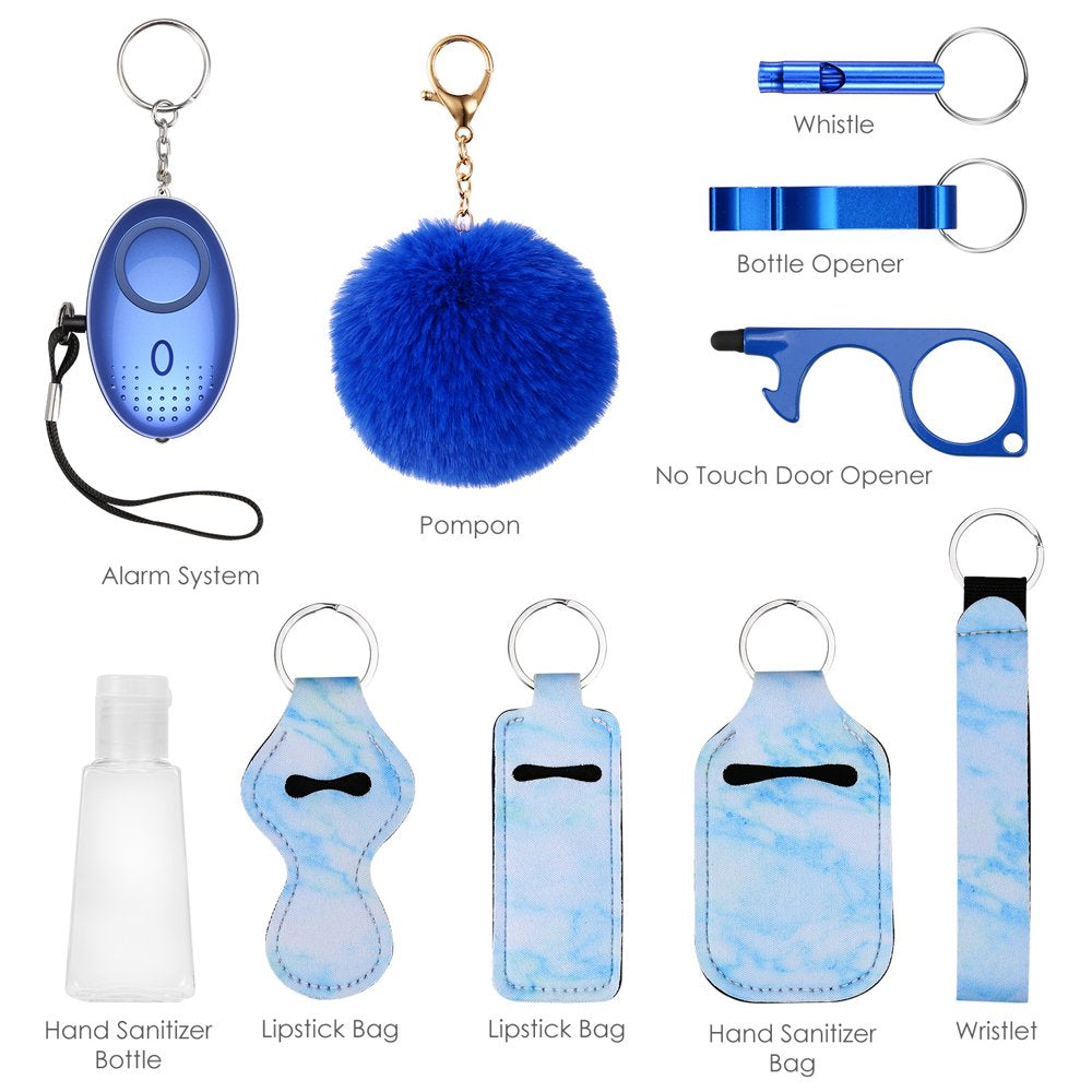 Newest Safety Keychain Set, for Women Personal Safety Keychain Set with Personal Alarm Protective Keychain Accessories