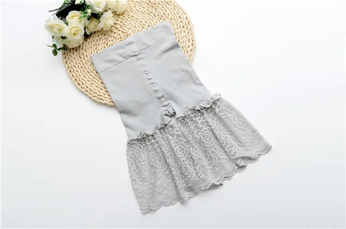 Lady Lace Short Women Sexy Summer Shorts Fashion Stretch Capris Girl Black White Khaki Gray Sexy Transparent Shorts