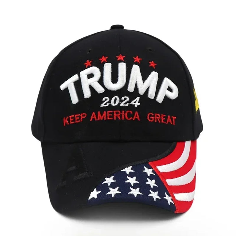 Donald Trump 2024 MAGA Hats Cap Baseball Embroidery Camo USA KAG Make Keep America Great Again Snapback President Hat Wholesale