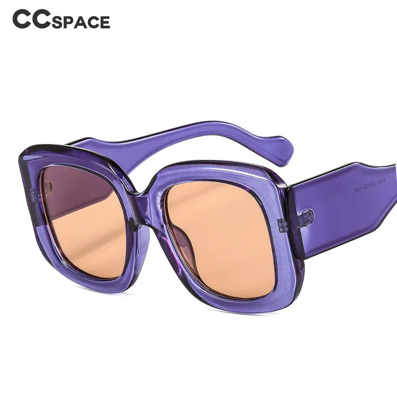 46633 Punk Retro Big Frame Wide Legs Sunglasses Men Women Fashion Shades UV400 Vintage Glasses