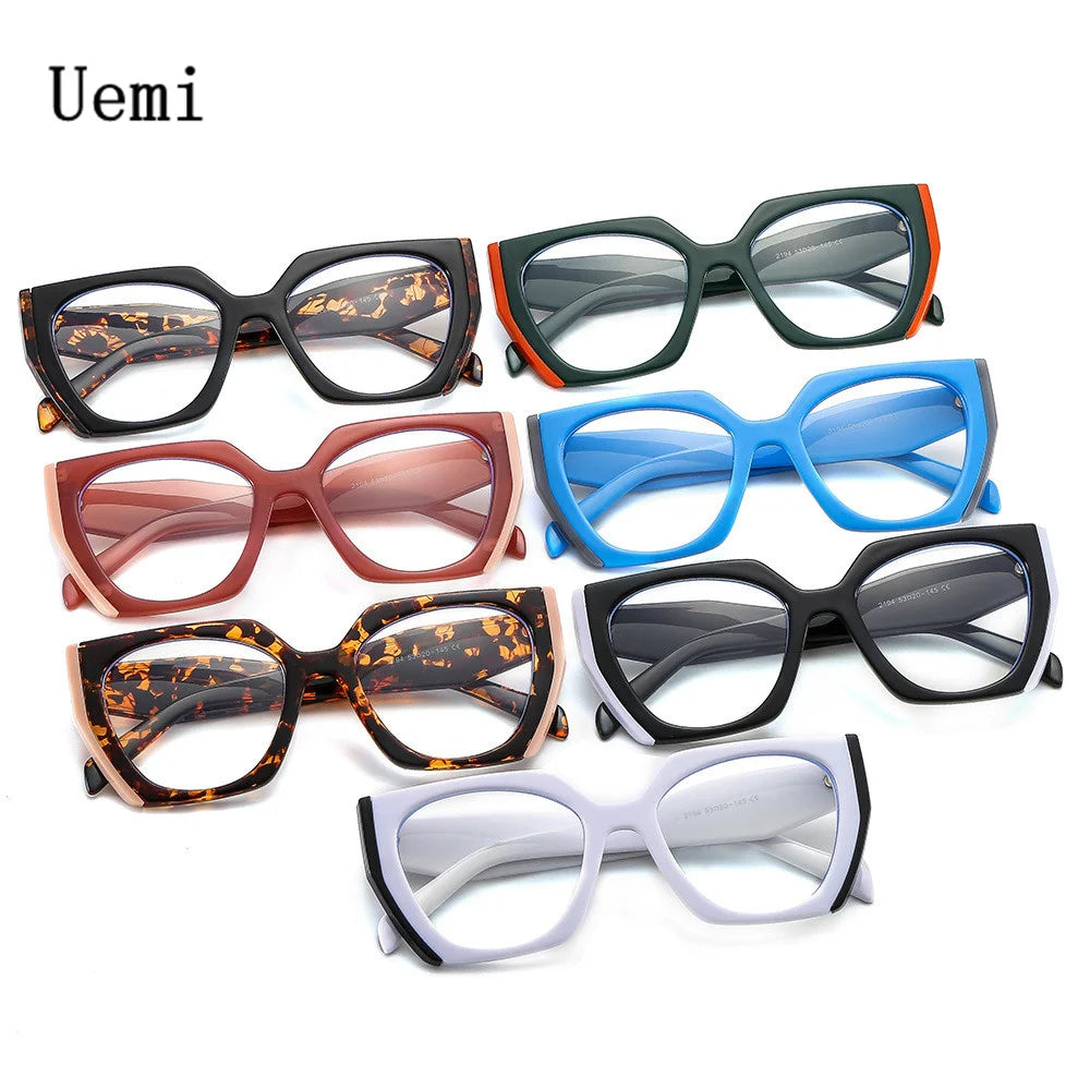 New Fashion Brand Designer Irregular Square Sunglasses for Women Men Retro Modern Cat Eye Ladies Sun Glasses Ins Trending Shades