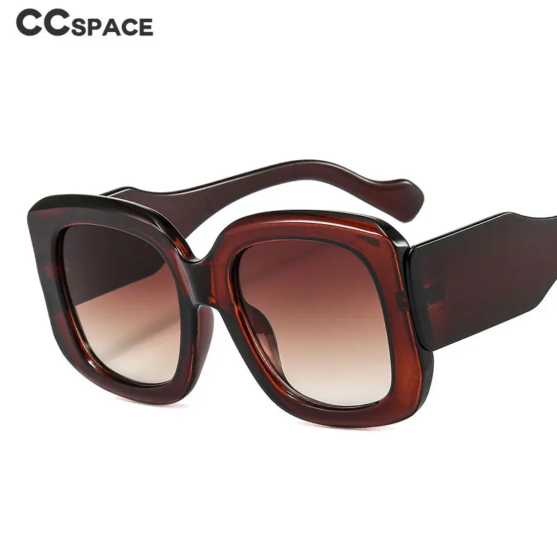 46633 Punk Retro Big Frame Wide Legs Sunglasses Men Women Fashion Shades UV400 Vintage Glasses